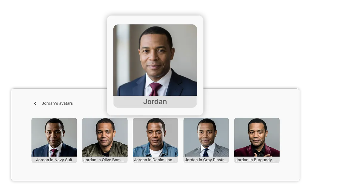 Customize brand appearance with Visla's AI Avatar video creator for aligned visual identity